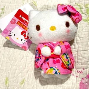 Sanrio Hello Kitty pink kimono plush toy